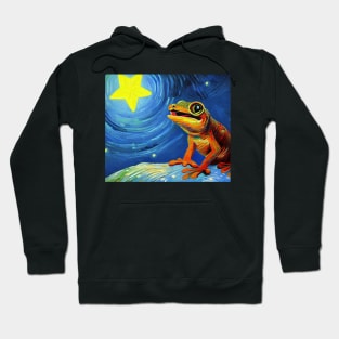 Gecko impressionism Hoodie